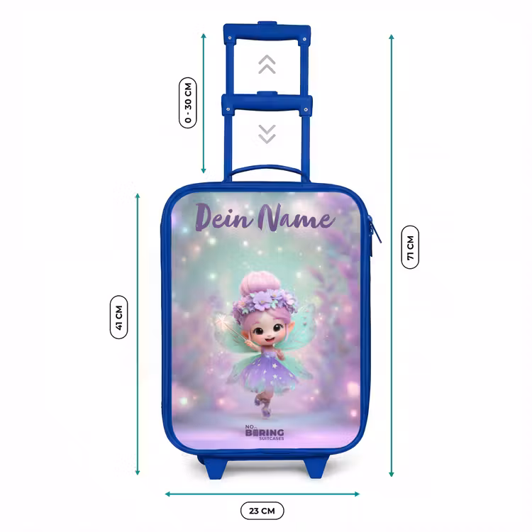 Kinderkoffer Blau mit Name - Elf - Magie — 7