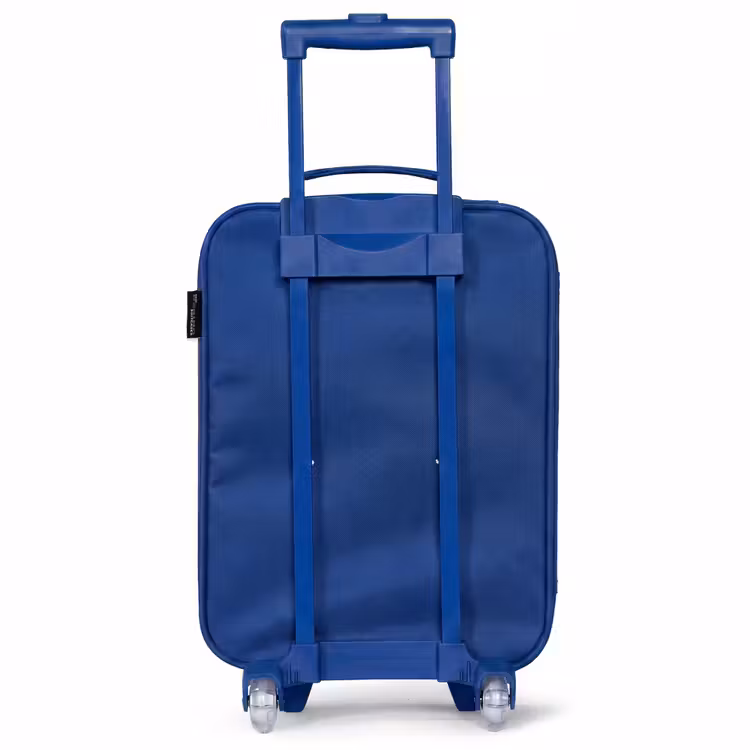 Kinderkoffer Blau mit Name - Licht - Regenbogen - Herzen — 4
