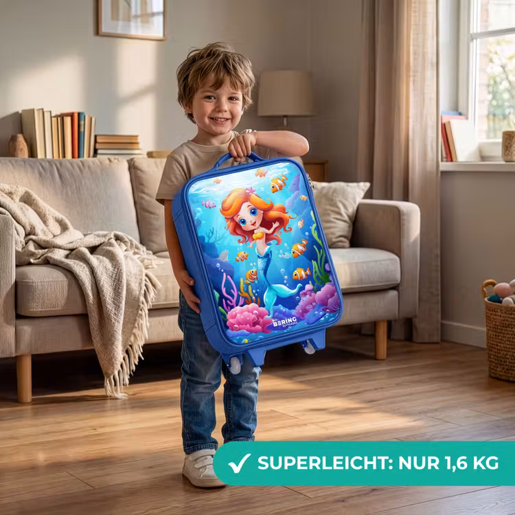 Kinderkoffer Blau - Olivia unter Wasser — 3