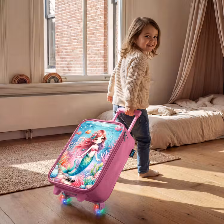Kinderkoffer Rosa - Kira Kristall Schwanz — 2