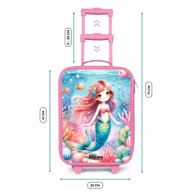 Kinderkoffer Rosa - Kira Kristall Schwanz — 7
