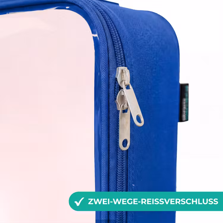 Kinderkoffer Blau - Prinzessin und Einhorn auf einer Wolke — 5