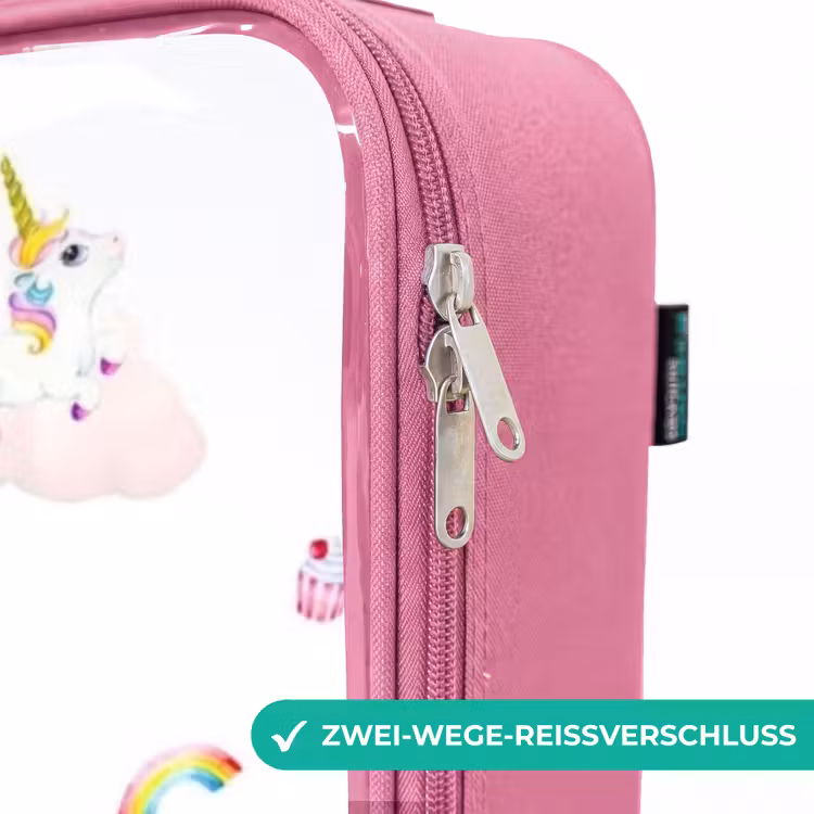 Kinderkoffer Rosa - Luftige Einhörner — 5