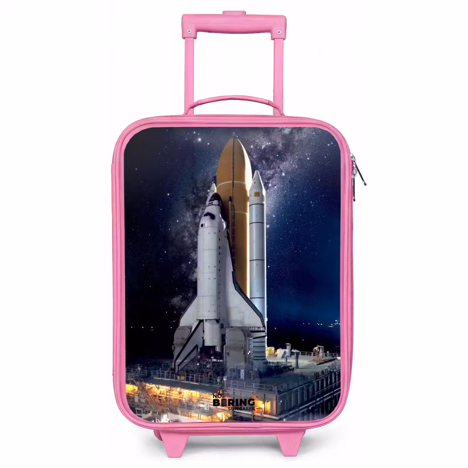 Kinderkoffer Rosa - Space Shuttle bereit zum Abheben — 1