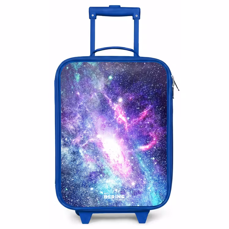 Kinderkoffer Blau - Bunte Galaxie — 1