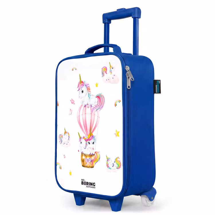 Kinderkoffer Blau - Luftige Einhörner — 8