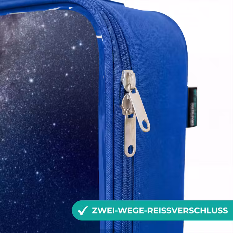 Kinderkoffer Blau - Space Shuttle bereit zum Abheben — 5
