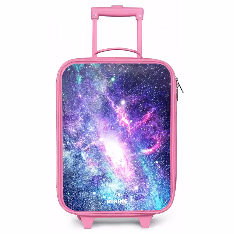Kinderkoffer Rosa - Bunte Galaxie — 1