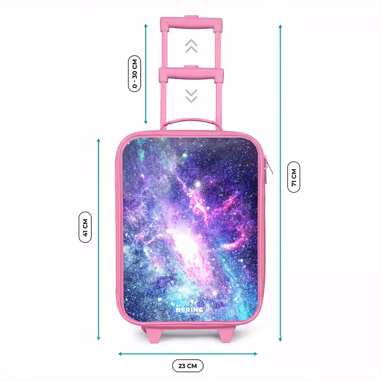 Kinderkoffer Rosa - Bunte Galaxie — 7
