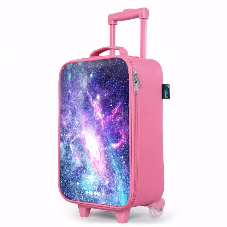 Kinderkoffer Rosa - Bunte Galaxie — 8