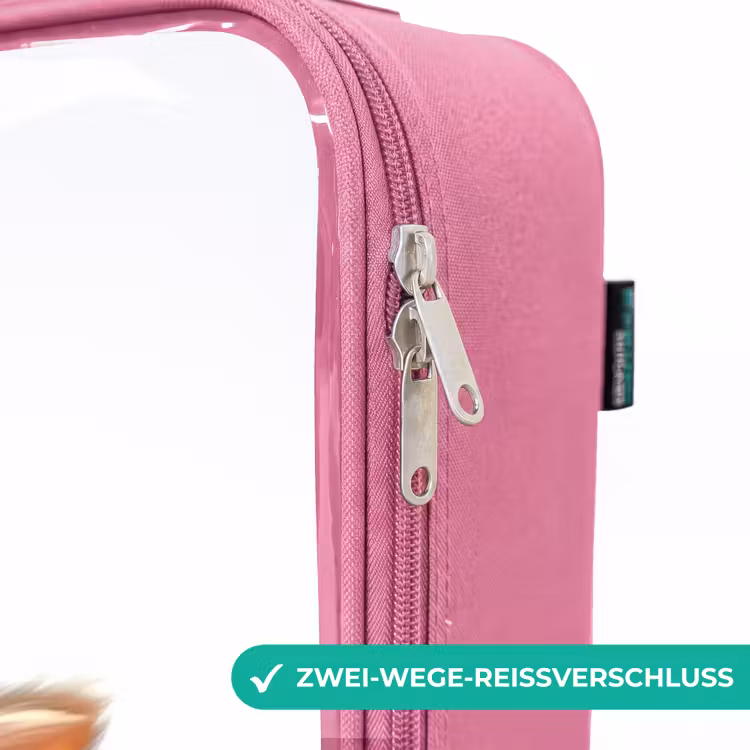 Kinderkoffer Rosa - Porträt eines von Schmetterlingen umgebenen Kätzchens — 5