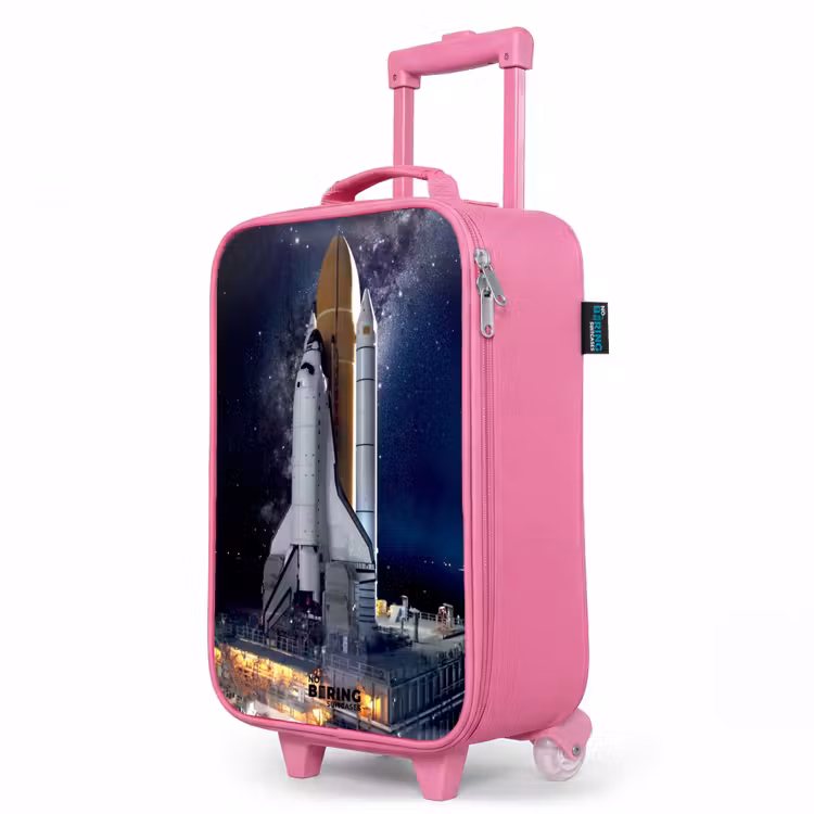 Kinderkoffer Rosa - Space Shuttle bereit zum Abheben — 8