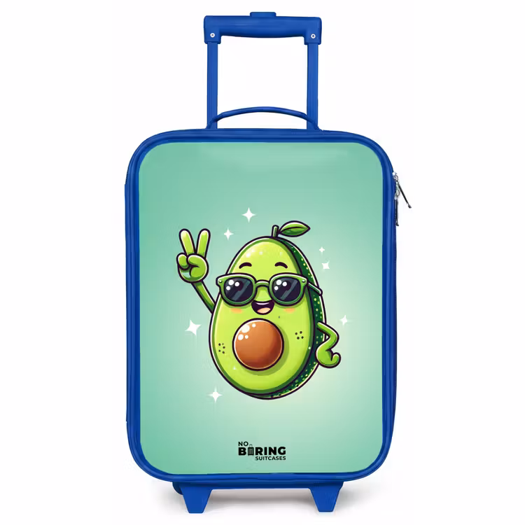 Kinderkoffer Blau - Appie Avocado — 1