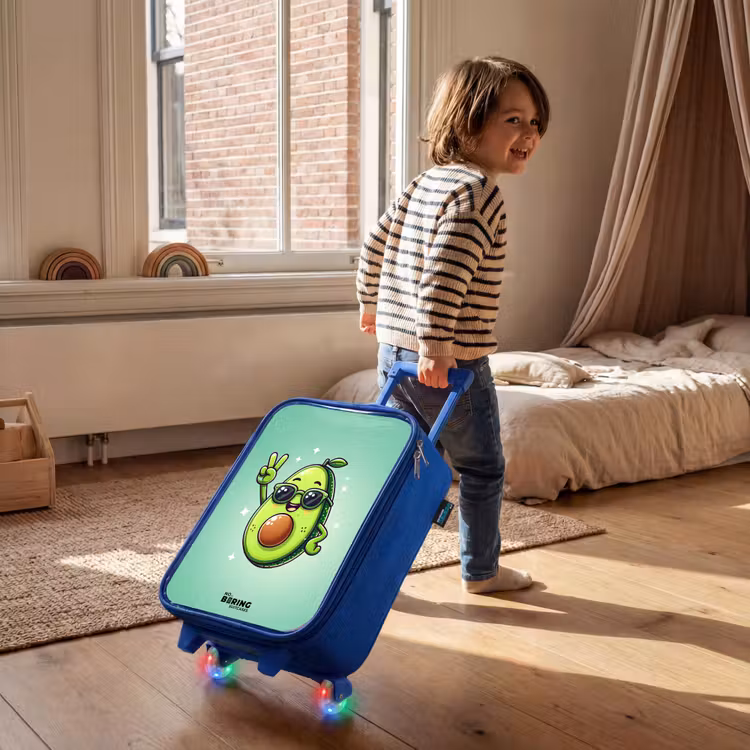 Kinderkoffer Blau - Appie Avocado — 2