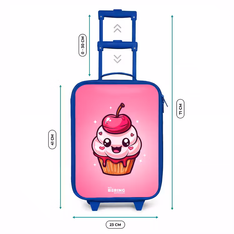 Kinderkoffer Blau - Carrie-Cupcake — 7