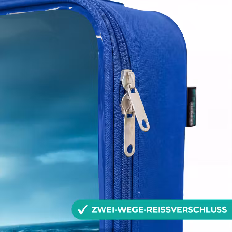 Kinderkoffer Blau - Schiffe auf dem Meer — 5
