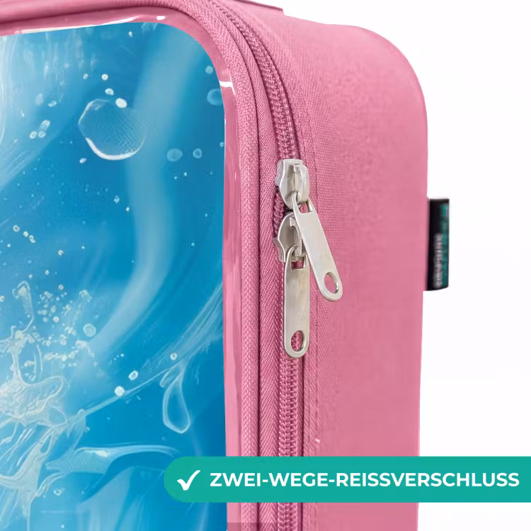 Kinderkoffer Rosa - Robbenjunges im klaren blauen Wasser — 5