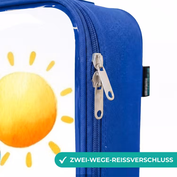 Kinderkoffer Blau - Pirat auf einer Insel — 5