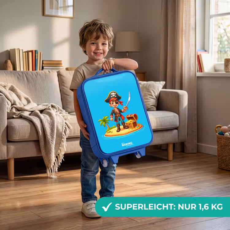 Kinderkoffer Blau - Pirat bereit zum Plündern — 3