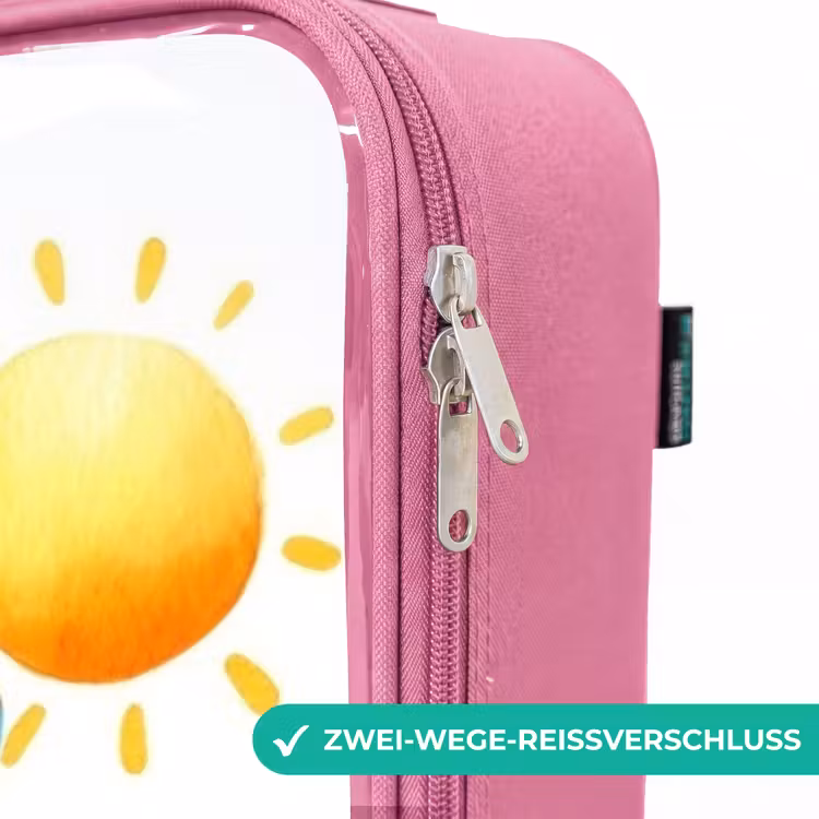 Kinderkoffer Rosa - Pirat auf einer Insel — 5