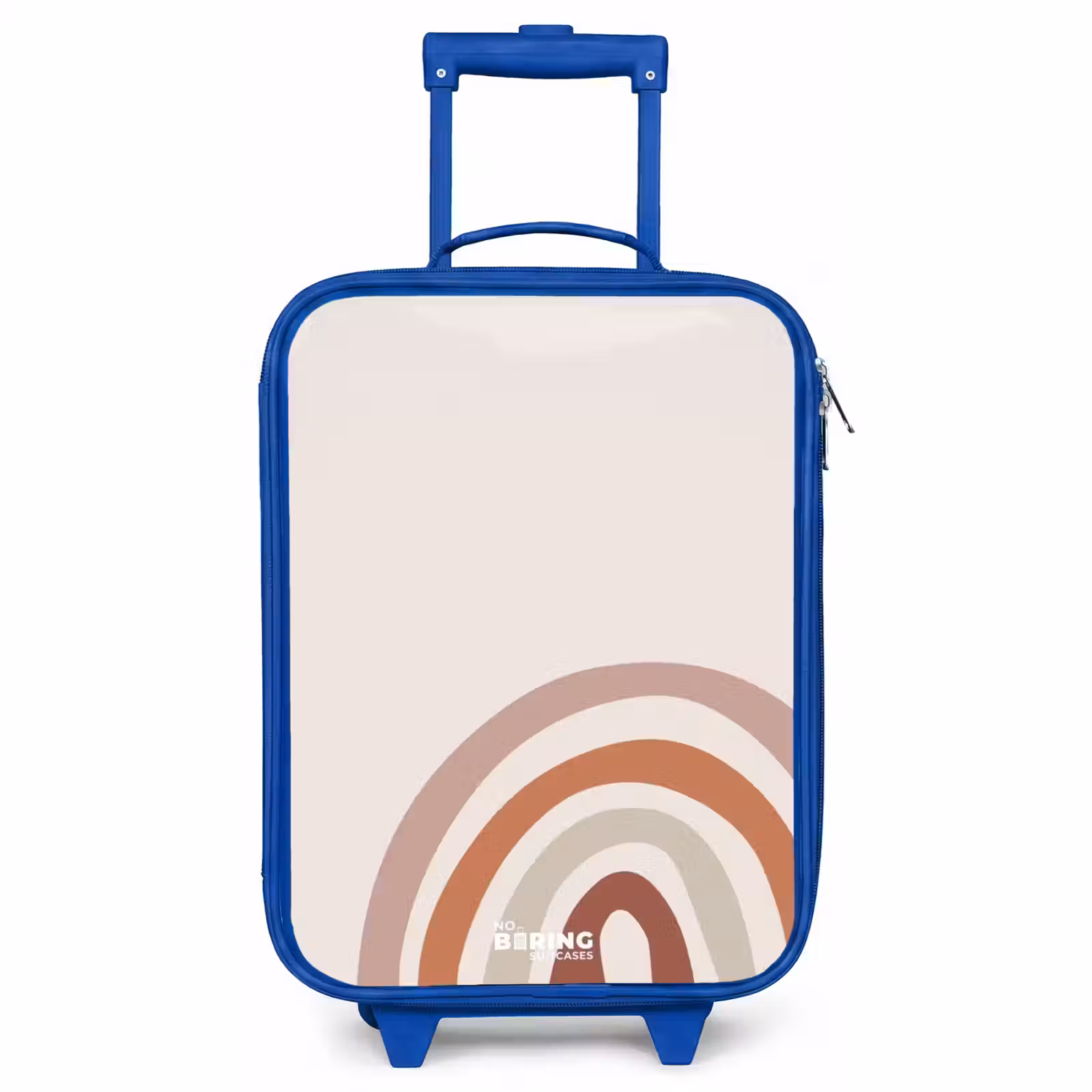 Kinderkoffer Blau - Roher Regenbogen natürlich — 1