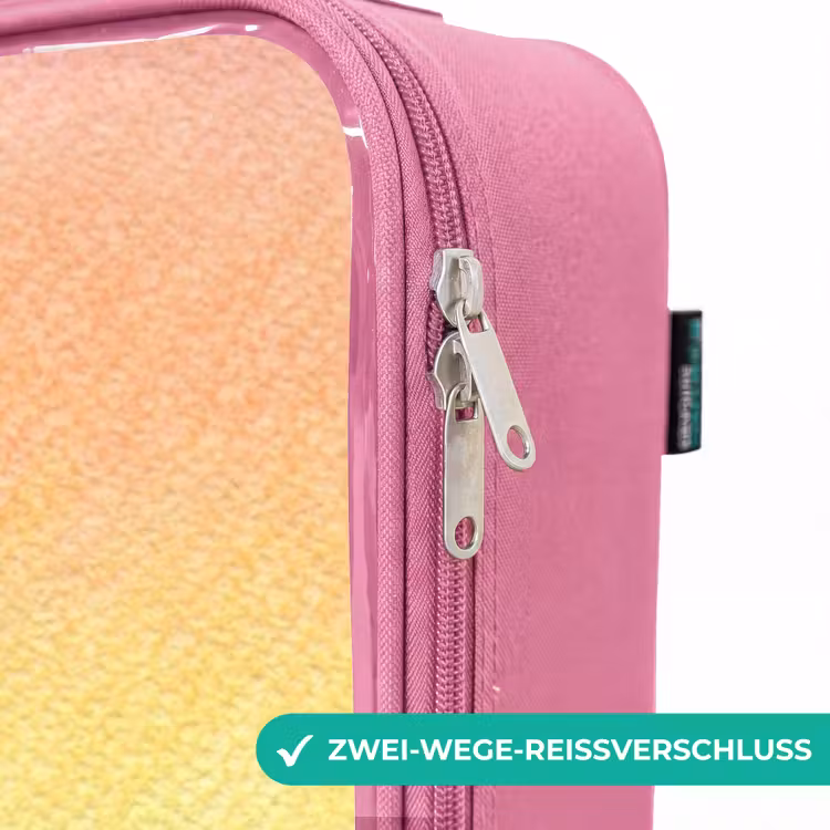 Kinderkoffer Rosa - Pastellkreide Regenbogen — 5