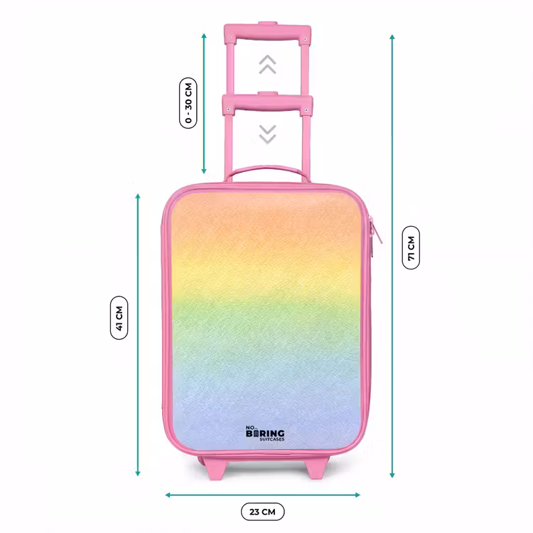 Kinderkoffer Rosa - Pastellkreide Regenbogen — 7