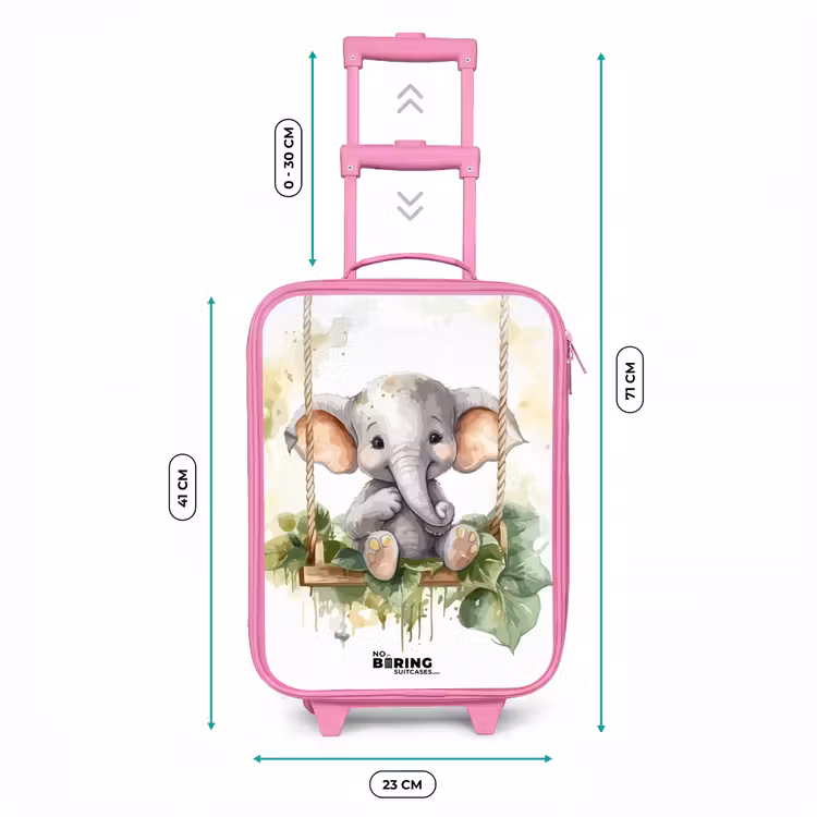 Kinderkoffer Rosa - Onno-Elefant — 7
