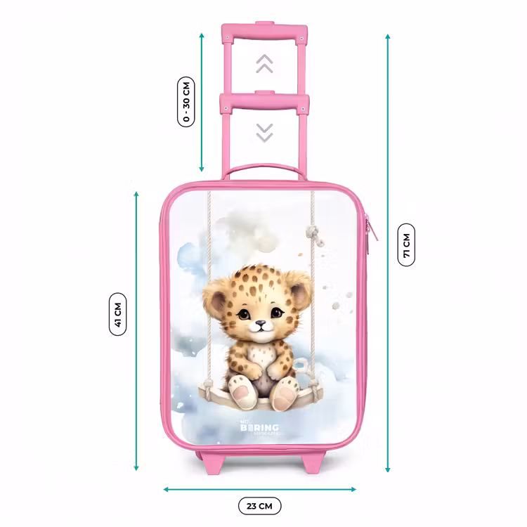 Kinderkoffer Rosa - Perry Panther — 7