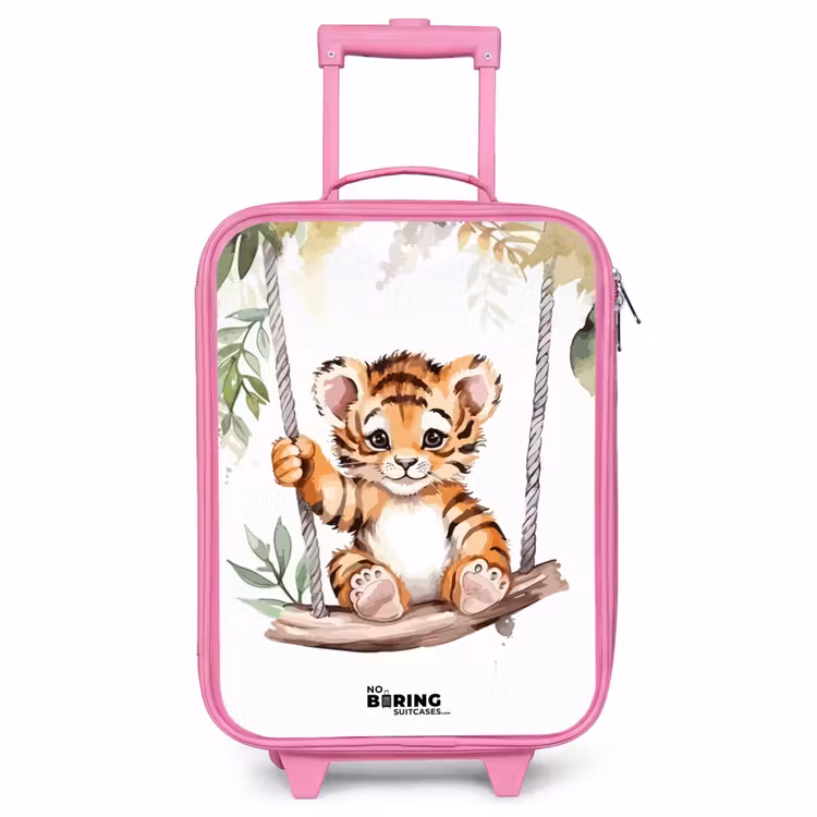 Kinderkoffer Rosa - Timo-Tiger — 1