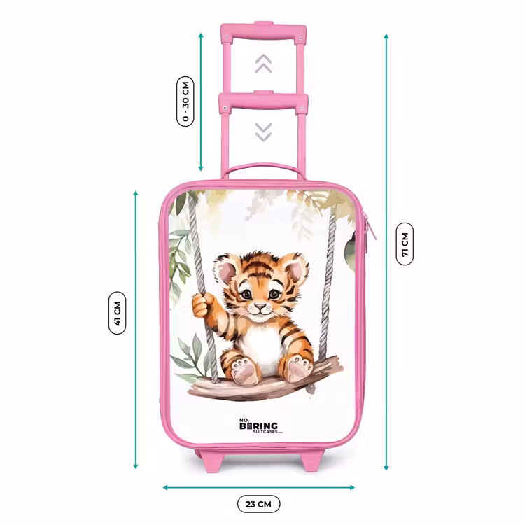 Kinderkoffer Rosa - Timo-Tiger — 7