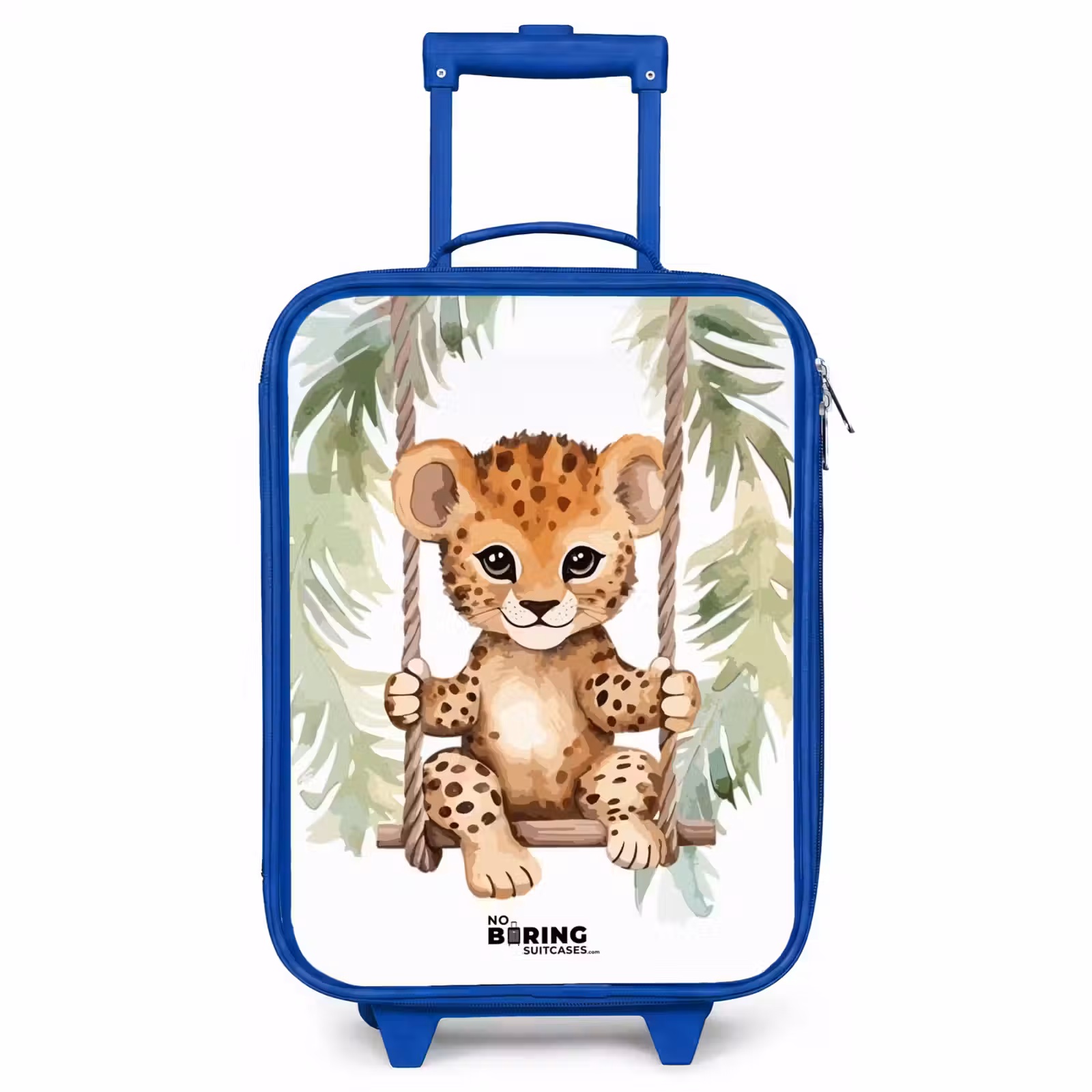 Kinderkoffer Blau - Levi-Leopard — 1