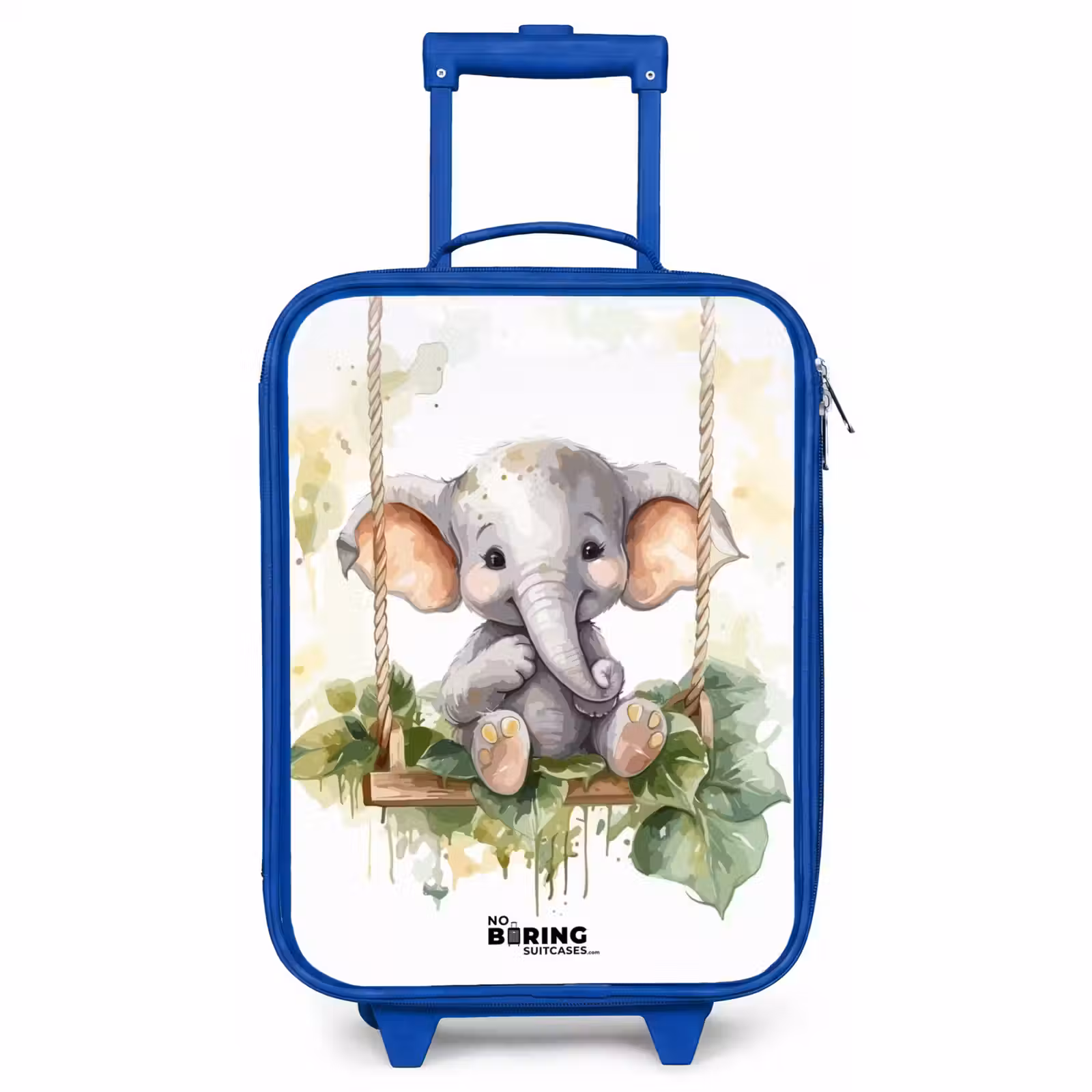 Kinderkoffer Blau - Onno-Elefant — 1