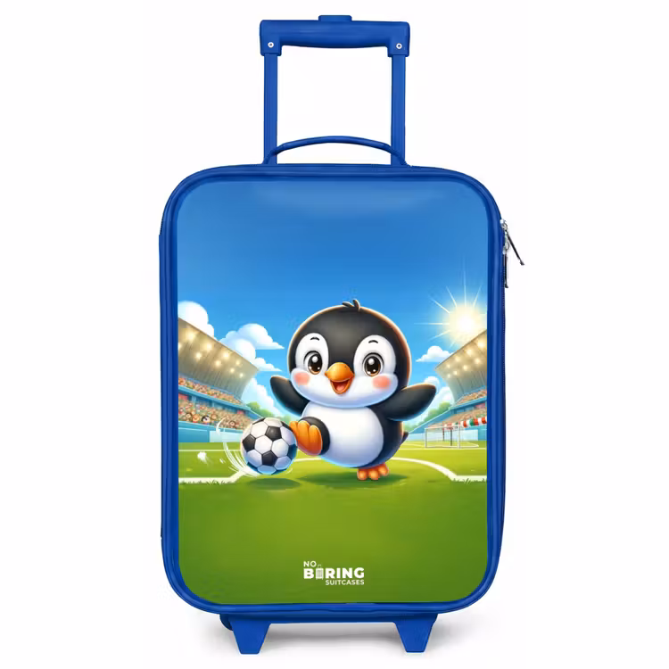 Kinderkoffer Blau - Elfmeterpinguin — 1
