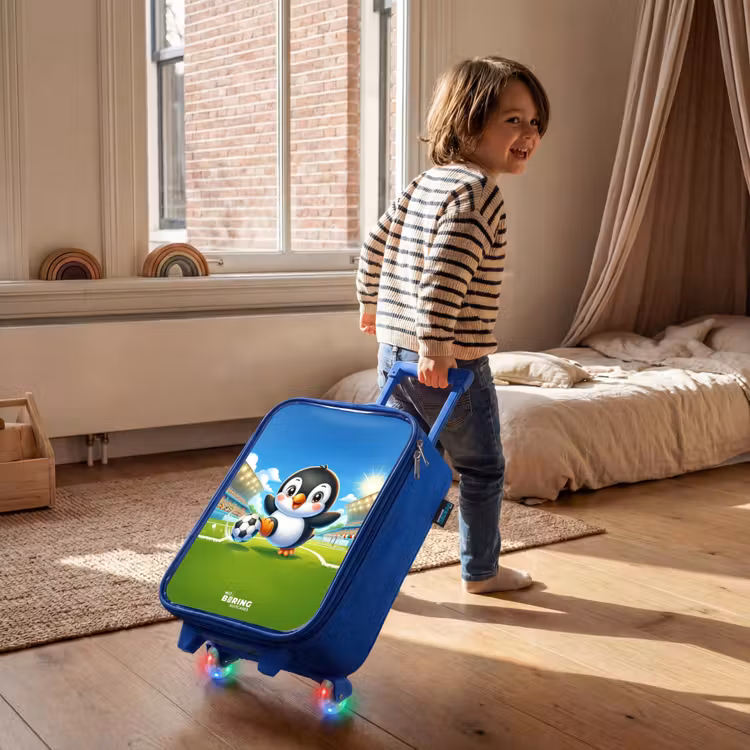 Kinderkoffer Blau - Elfmeterpinguin — 2