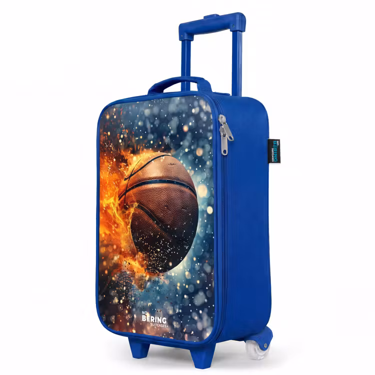 Kinderkoffer Blau - Lebendiger Basketball — 8