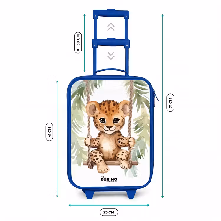 Kinderkoffer Blau - Levi-Leopard — 7