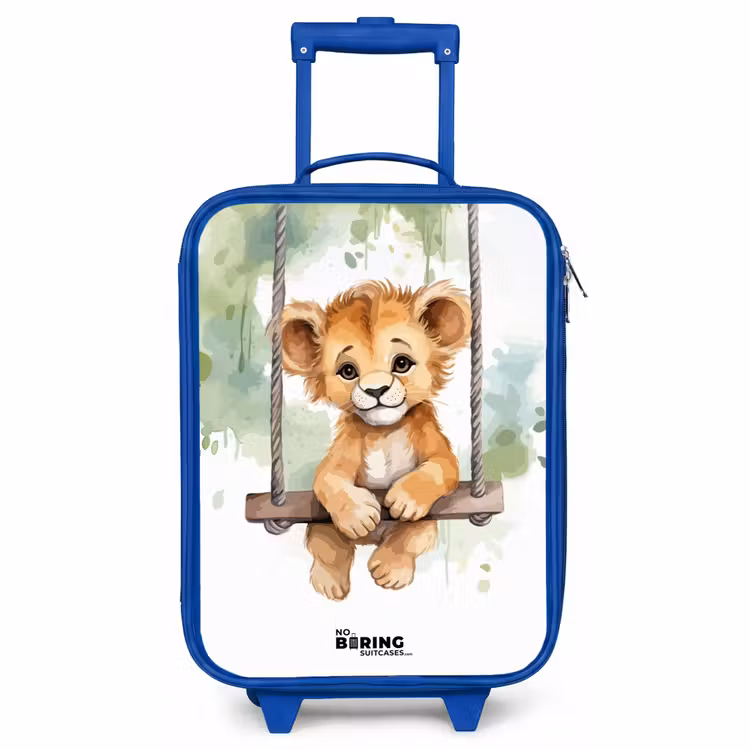 Kinderkoffer Blau - Lukas Löwe — 1