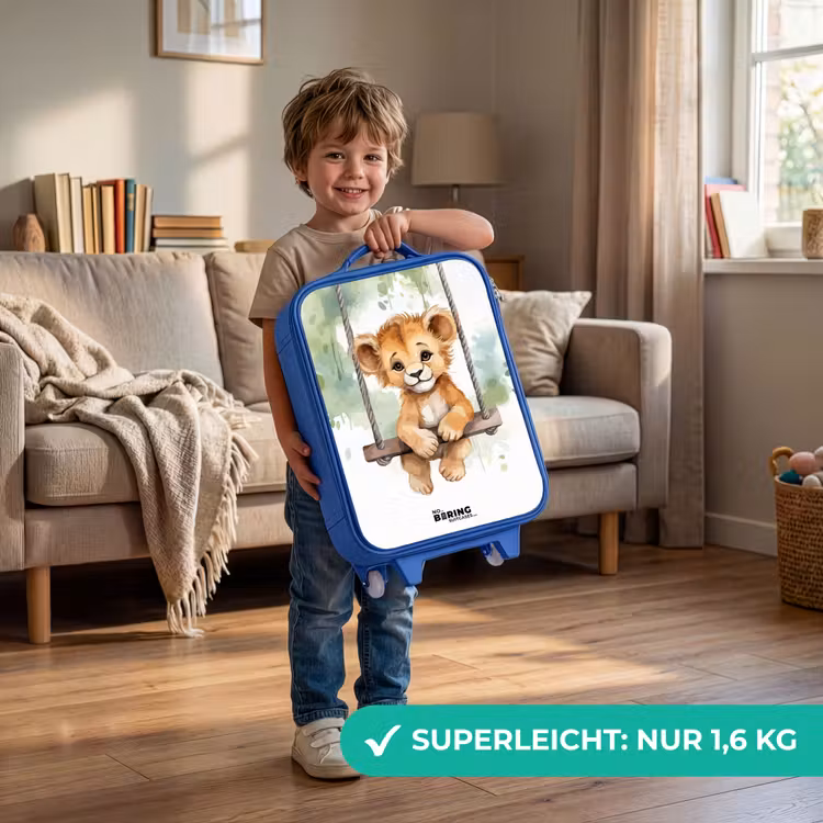 Kinderkoffer Blau - Lukas Löwe — 3