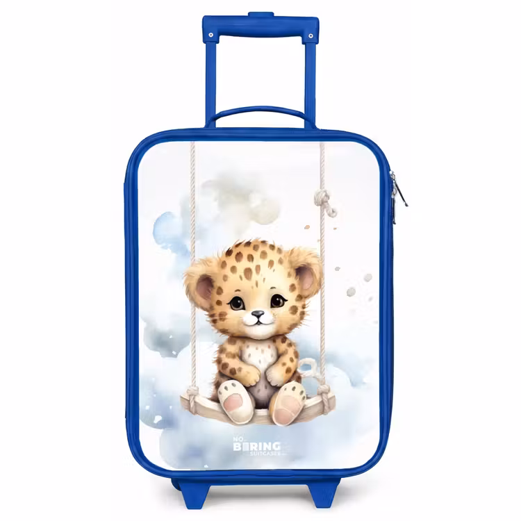 Kinderkoffer Blau - Perry Panther — 1