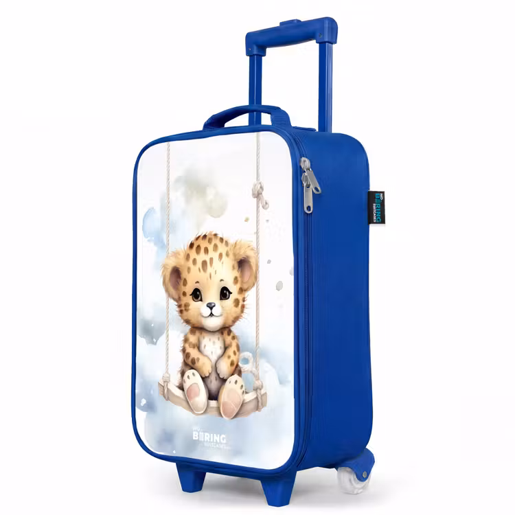Kinderkoffer Blau - Perry Panther — 8