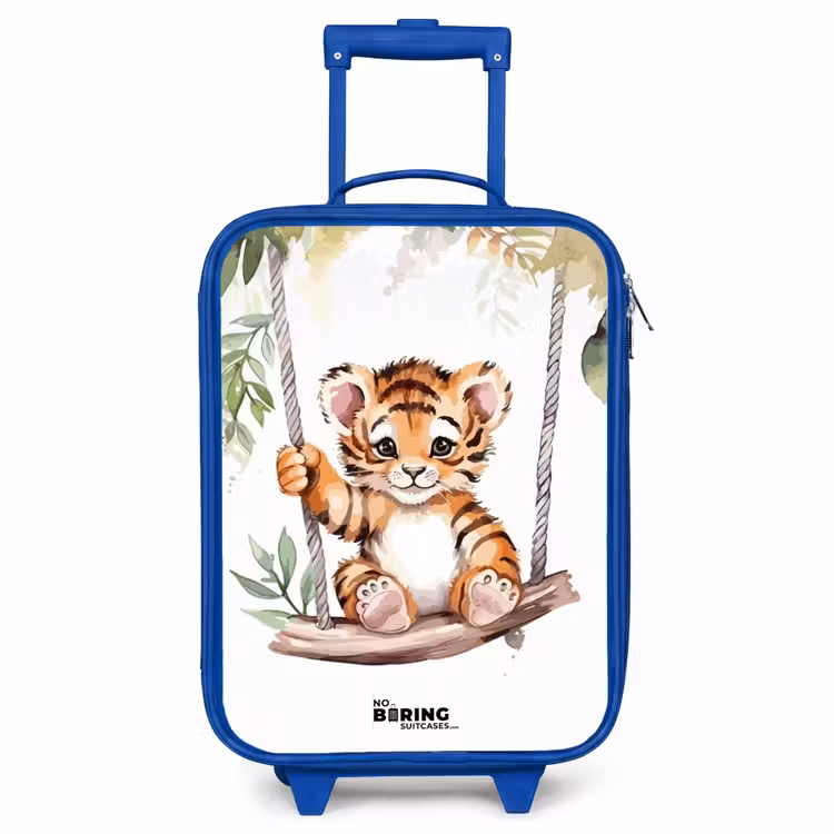 Kinderkoffer Blau - Timo-Tiger — 1