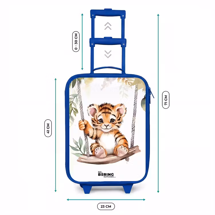 Kinderkoffer Blau - Timo-Tiger — 7