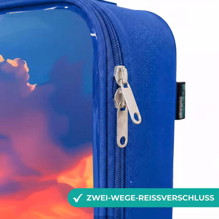 Kinderkoffer Blau - Wolkenkratzer-Superheld — 5