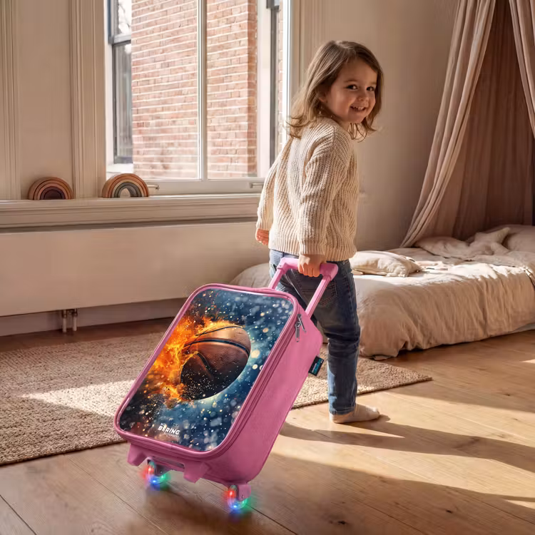 Kinderkoffer Rosa - Lebendiger Basketball — 2