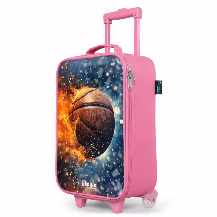 Kinderkoffer Rosa - Lebendiger Basketball — 8