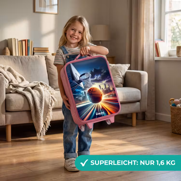 Kinderkoffer Rosa - Slam Dunk — 3