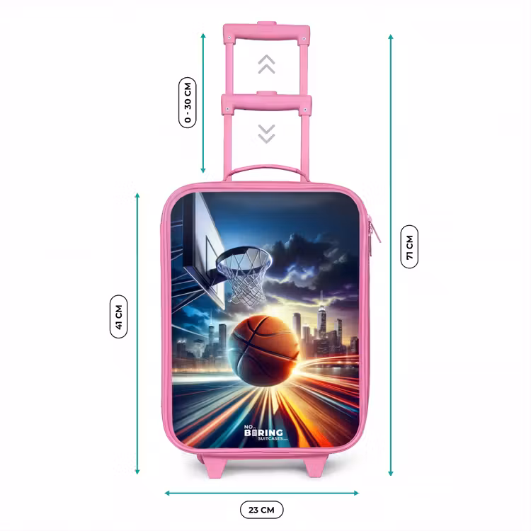 Kinderkoffer Rosa - Slam Dunk — 7