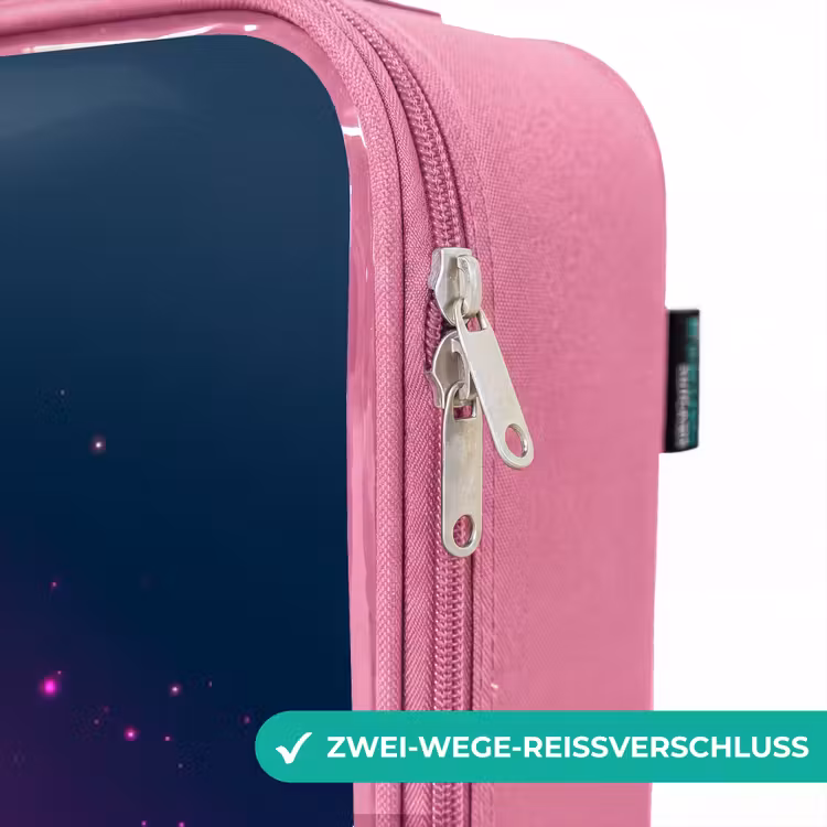 Kinderkoffer Rosa - Weltraum-Hockey — 5