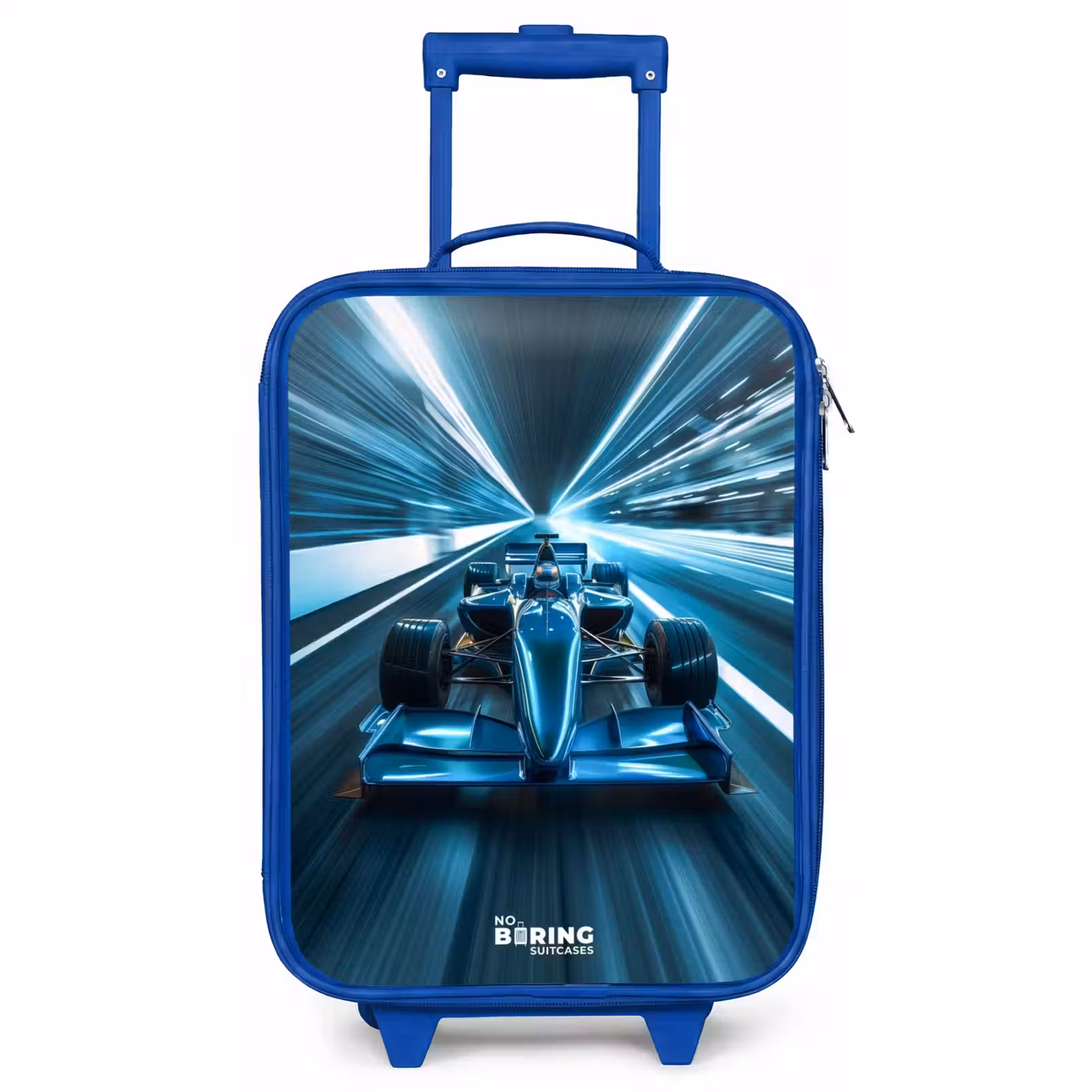 Kinderkoffer Blau - Blau leuchtend — 1